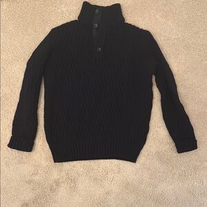 Banana Republic Black Cowl Neck Sweater
